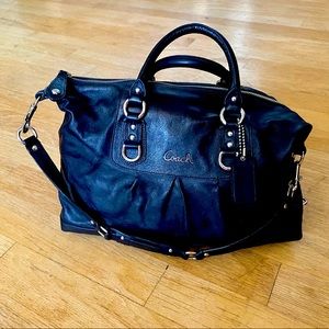 Coach Black Satchel